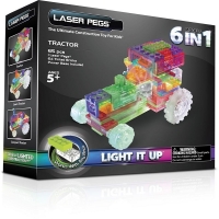 Светодиодный конструктор Laser Pegs "Трактор"